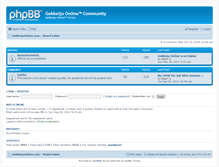 Tablet Screenshot of forum.gekkeijuonline.com